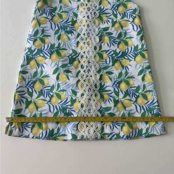 Girls Lemon Print Sleeveless Dress Perfect for a European or Coastal Vacay - Picture 10 of 11
